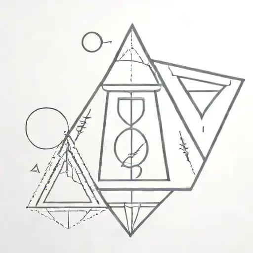 Triangle And Hourglass