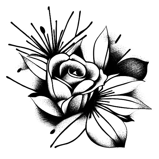 January Birth Flower Shoulder To Neck Placement