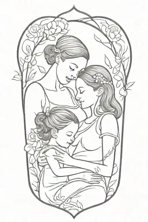 Mother And Toddler Girl