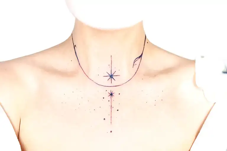 Star Galaxy Smokey Collar Bone