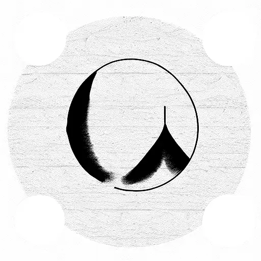 Hourglass Inside A Circle