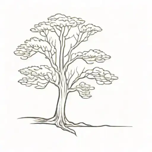 Old Western Red Cedar Tree