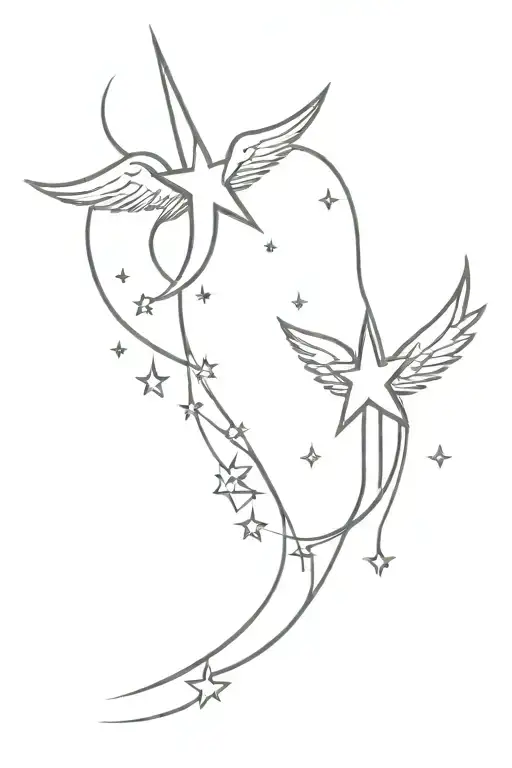 Angels And Demons Falling Star