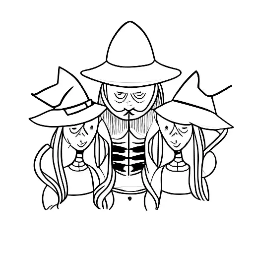 Three Friends That Are Witches