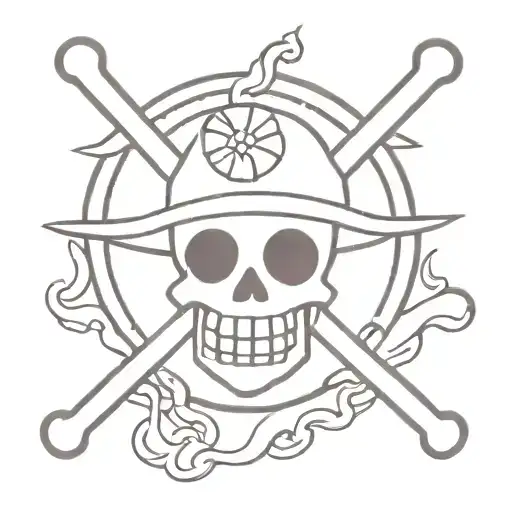 Jolly Roger One Piece Sun Burn