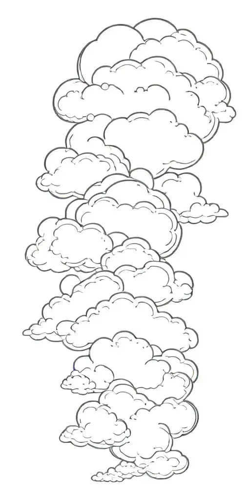 Cloud Surrounding Background