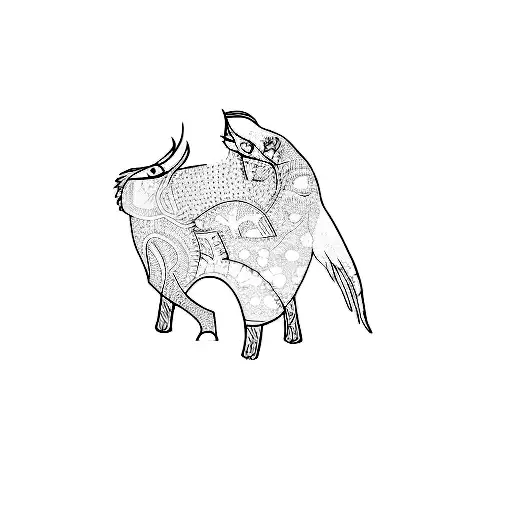 A Group Of Different Animals