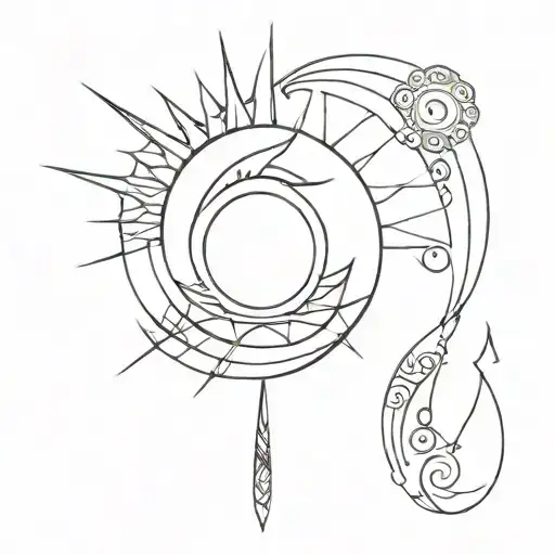 Design Word Viaan With Sun