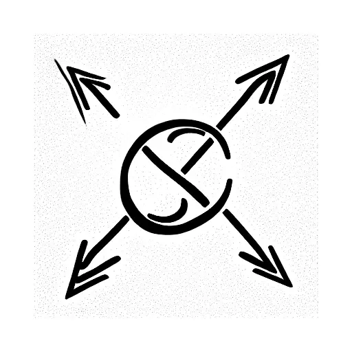 Infinity Symbol With Alphabet C And J