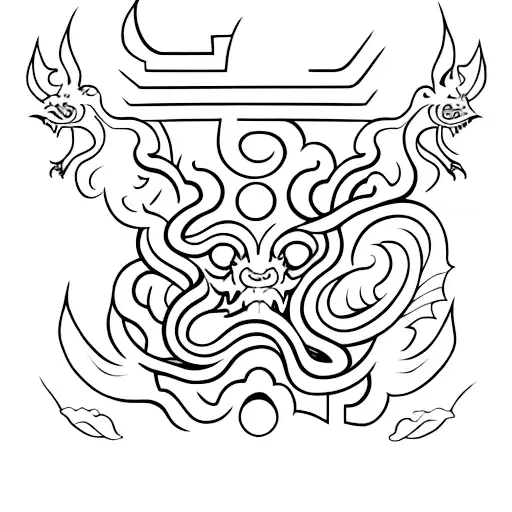 Javanese Ananta Boga Dragon Tattoo