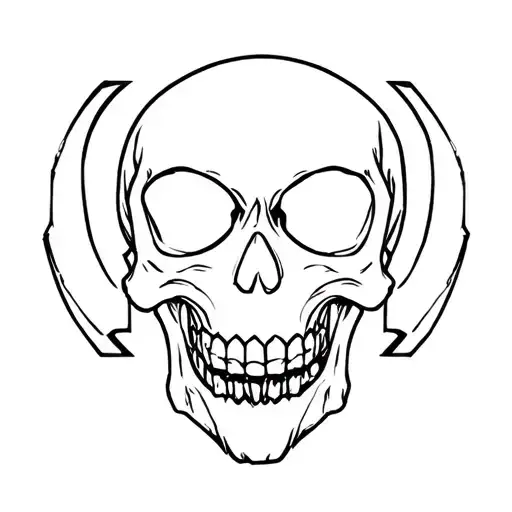 Skull Wrench Spark Plug