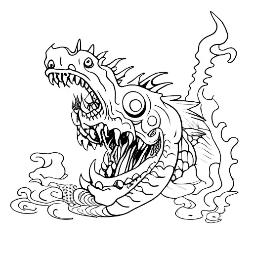 Zombie Fish Dragon