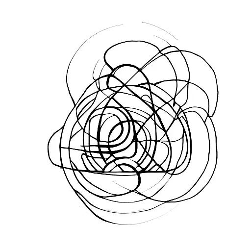 Sysiphus Abstract Fine Line Simple