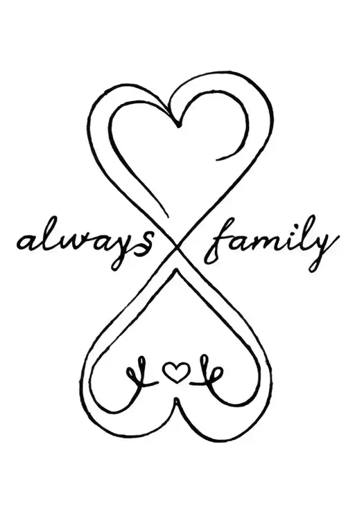 Always Family Symbols And Love Karma But No Words