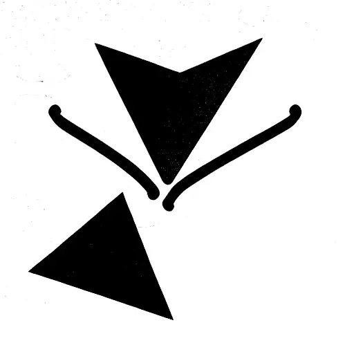 Triangles With Black Arm Band