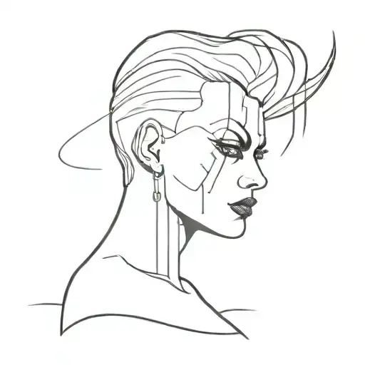 Incorporate Elements From The Movie Sin City Into A Dark Cyberpunk Design