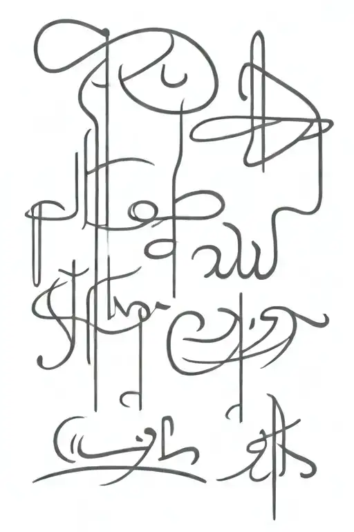 Arabic Writing Deep Meaning