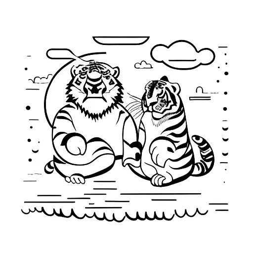 Engineer Beaver And Tiger Cub