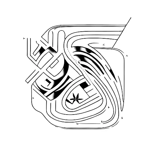 Outline Of A Formula 1 Car