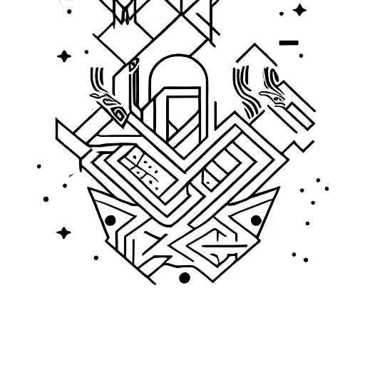 A Dynamic Design Incorporating The Letters Adhd In A Bold And Energetic Way