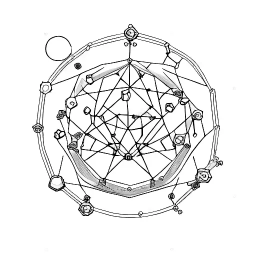 Serotonin Molecule With Gaming Elements