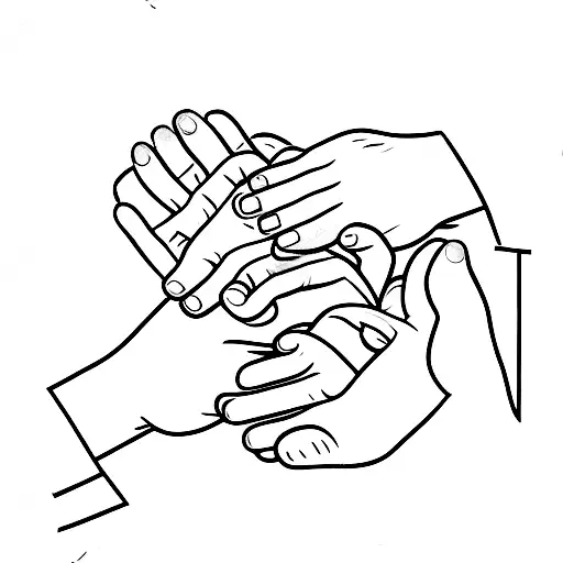 Baby Hand Holding Father Hand