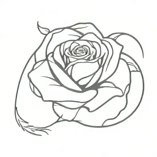 Zodiac Sign And Rose