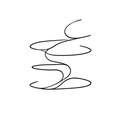 Bracelet With Wave Elements