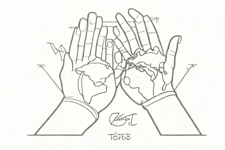 Fine Line Wrist Tattoo About Travel