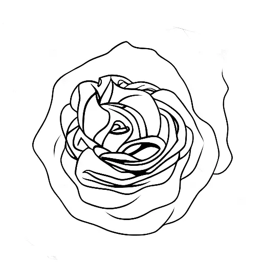 Soccer Ball With Rose