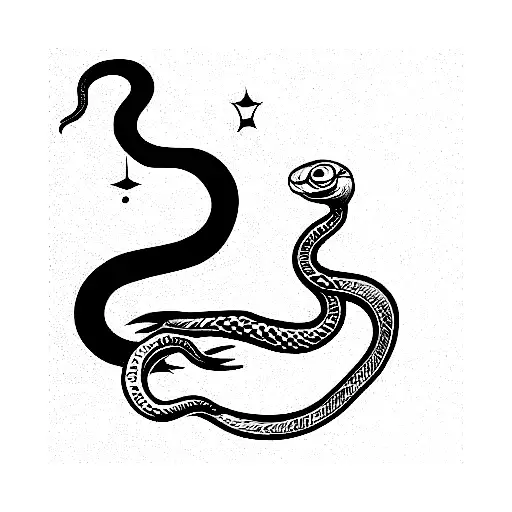 A Snake In Space