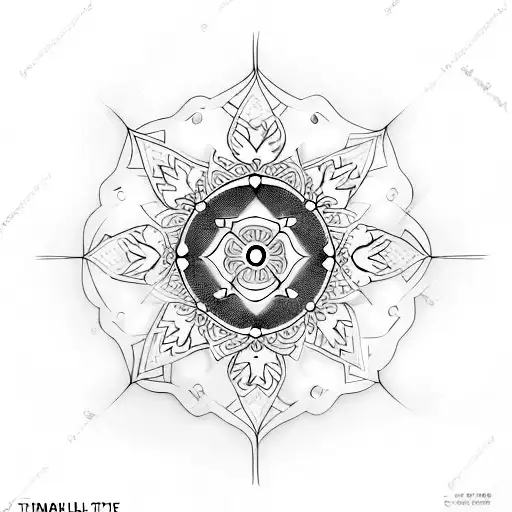 Jasmine Symbol Symmetry Small