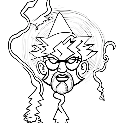 Word Zeus With Lightning