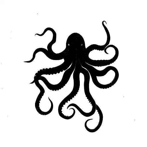 Octopus Hunting Thinking Stalking Fearless