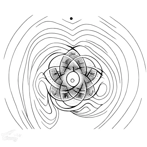 Linear Forearm Tattoo Sacred Energy Healing