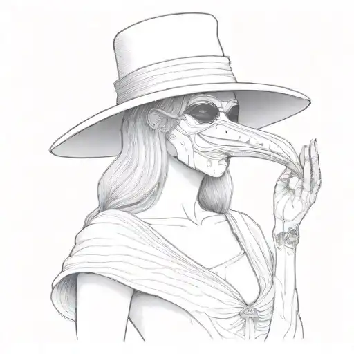 Plague Doctor Female Woman Body