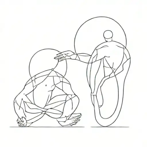 Two Opposite Forces That Different From Each Other But Complete One Another