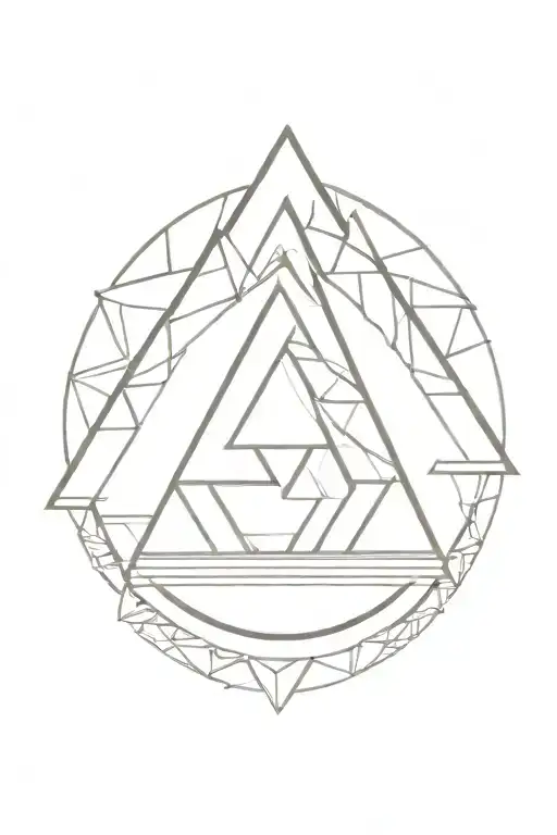 Valknut Yggdrasil