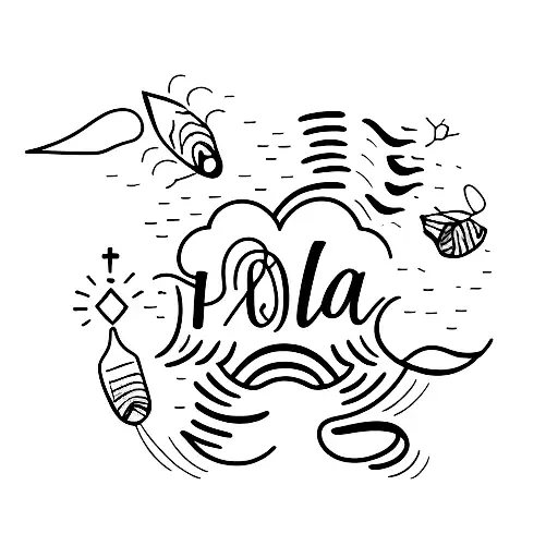 A Girl With Her Father And A Text Write Giovana