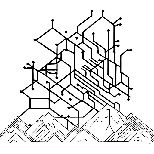 Circuitry And Mountain