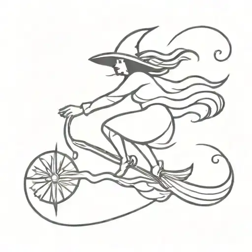 Witch On A Broom