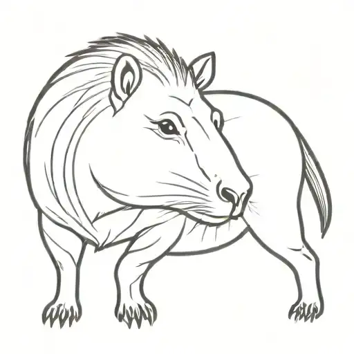 Make A Warrior Capybara