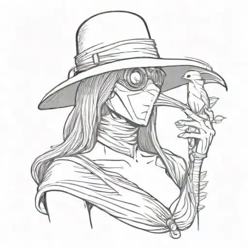 Plague Doctor Female Woman Body