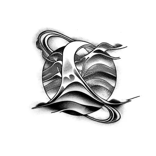 Water Waves Forming The Names Cameron And Dominic