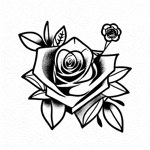 Book And Bouquet Of Flowers