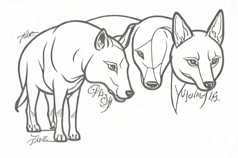 Best Friend Tattoo Featuring