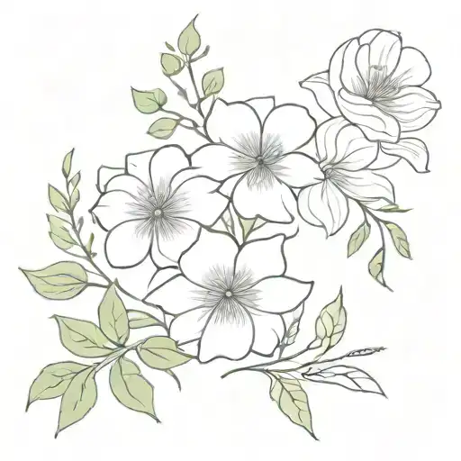 Birth Month Flower Bouquet Jan Mar Nov 4Th