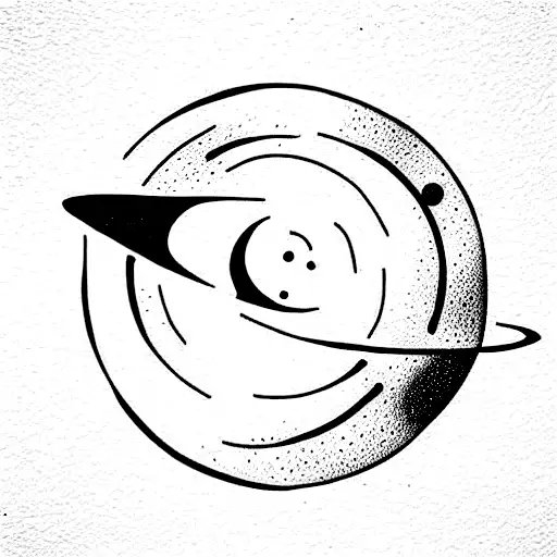 Space Tatto Interestellar Type