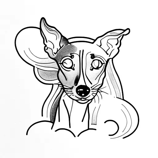 Italian Greyhound Sleeping