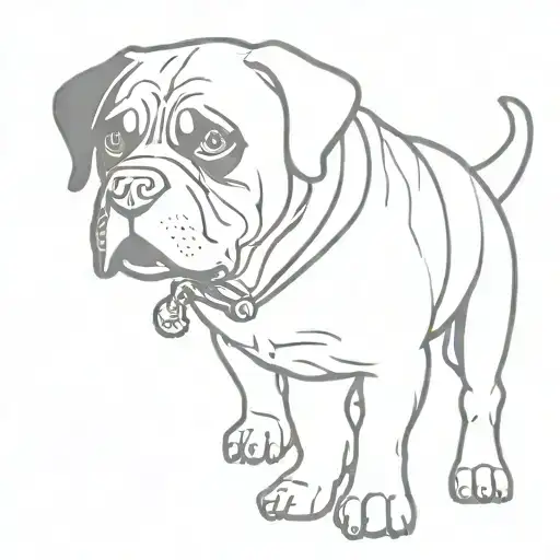 Rottweiler Named Bonnie With A Pirate Theme